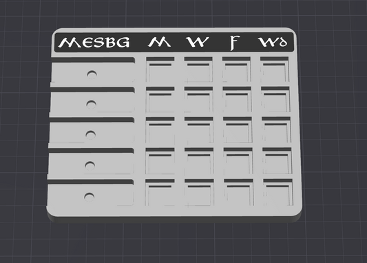 MESBG Hero Tracker - DIGITAL